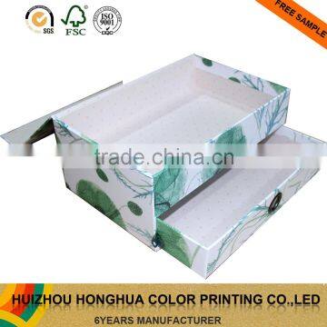 Handmade Paper Drawer Decorative Cardboard Desktop Office Drawer Storage Box