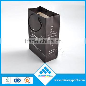 kraft paper bag with clear window