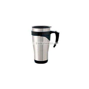 thermo mug with stainless steel travel mug 450ml easy taking