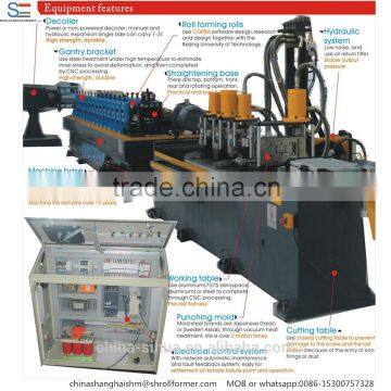 steel tile roll forming machine roll former metal roofing roll forming machine