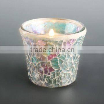 Craft Mosaic Candle Holder