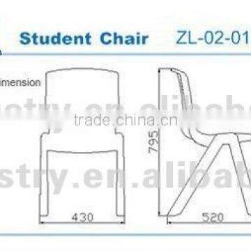 Bright Color Plastic Chairs photo-6
