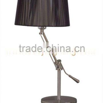 Fabric shade lime green table lamp China suppliers