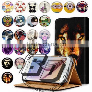 China Supplier Universal Print Parttern Flip Wallet many Patterns Case For 4.0 inch 4.7 inch 5.5 inch Universal Case