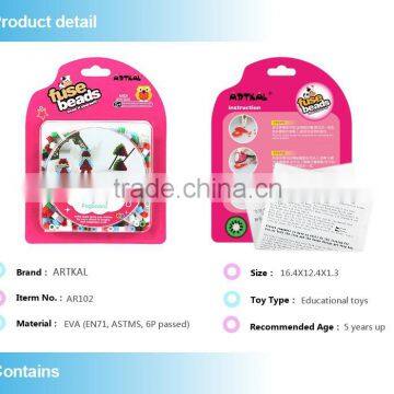 Shenzhen Factory Hot Selling Cheap Plastic Ironing Diy Kids Toys Hama Beads photo-2