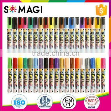 8 color Dual Tip And A Brand New Revolutionary Cap Chalk Ink Pen Perfect for Children And Adults