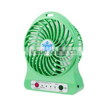 2016 summer cooler fan for computer wholesale USB mini desk chargeable Fan