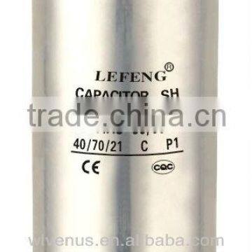 aluminum case round type cbb65 air condition facon capacitor 50uf