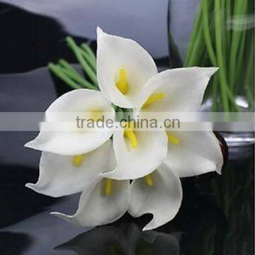 wedding bouquet flower for bride,artificial calla lilies for wedding decoration home