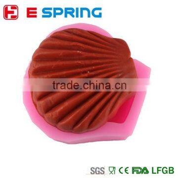 Big Size Shell Shape Silicone Fondant Molds