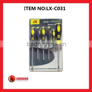 6 pcs the screwdrivers set / rubber screwdriver tip /precision screwdriver set