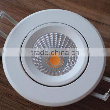 2015 new design 5W nice cob downlight puck light