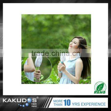 Factory Wholesale Universal Portable Operated Handheld Mini Fan Power Bank photo-2