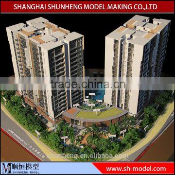 customer made architectural scale model/ building model maker for real estate