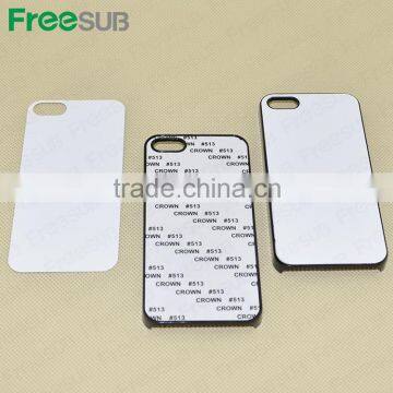 Wholesale Metal Black Color Customed 2D 3D Blank Sublimation Custom New Trend Phone Cases for Iphone 5 photo-6