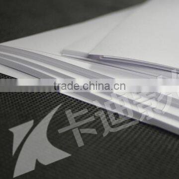 A4 white material pvc id cards pvc plastic sheet