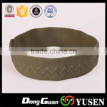 Solid Color Elastic Stretch Head Band photo-4