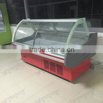 2M New Style Commercial supermarket deli cooler showcase