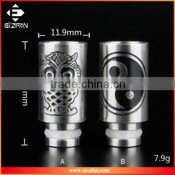 2015 Various style stainless steel drip tips