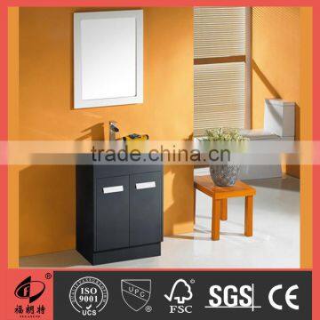 Commercial euro style MDF bathroom vanity with mirror 2015090