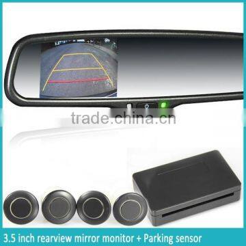 3.5inch Rearview Mirror Auto Dimming High Brightness Bluetooth Handfree Car Kit