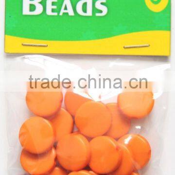 2015 New Fashion Cheap Round Orange coral Beads