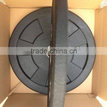 Rough Crumb Hi-temp Rubber Bumper Plates For Crossfit Training photo-2