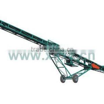 The telescopic belt conveyor