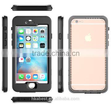 Waterproof case cover for iPhone 6/6s, waterproof cover case with clear voice super thin version for iphone 6s plus