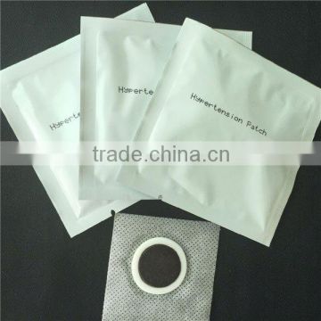 China herb OEM Box high blood pressure reducing foot plaster,blood pressure,skype:godsen22