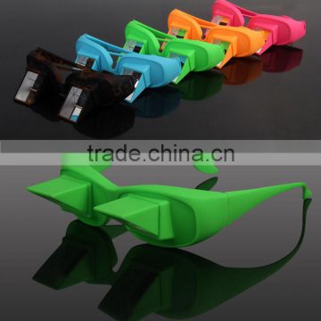 Design New Creative For Lazy Person Lying Periscope Glasses Watch TV Or Reading Colorful Lazy Glasses