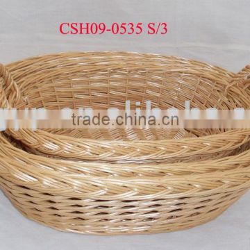 new style of willow storage basket