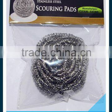 JML 1pcs/ set Hign Quality Stainless Steel Ball Steel Scourer with card packing