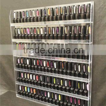 wholesale acrylic wall hanging nail polish rack