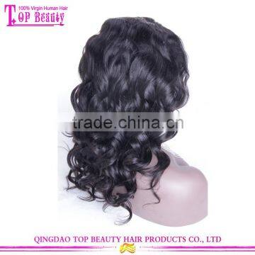 180% Density Water Wave Wigs With Big Fringe 7A Brazilian Human Hair Lace Front Wigs With Bangs photo-5