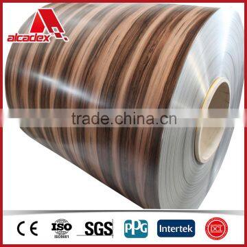 2020mm Wooden Color Aluminum Coil/sheet for Sandwich Panel
