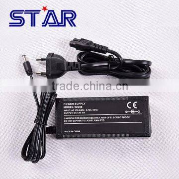 CE&ROHS universal 12v desktop waterproof led power supply adapter AC to DC transformer