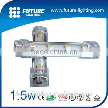 Indoor 100cm SMD5050 Aluminium Profile Corner Connect by Wires RGB Color LED Strip Bar photo-2