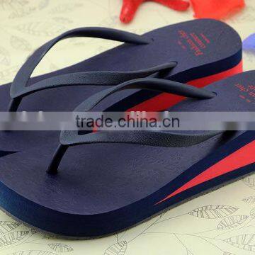 Latest design 2015 summer casual ladi eva flip flop slipper