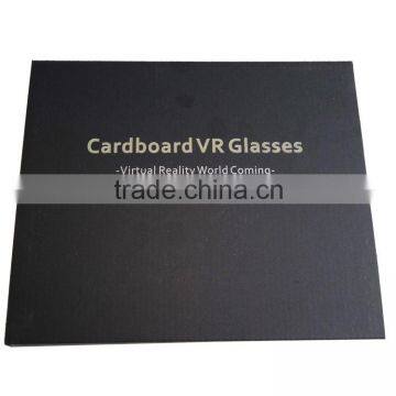 Elegant Promotional Gift Black VR Glasses Google Cardboard 3D