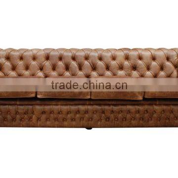 2016 modern chesterfield sofa leaher sofa button tufted hotel sofa