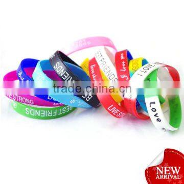 custom cheap promotional bracelet sport gift