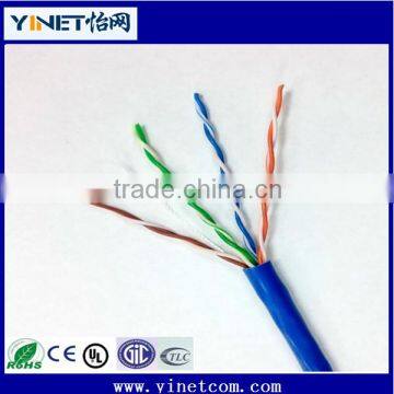 Factory wholesale cat5e lan network cable 23awg 4prs utp communication wire cat5e