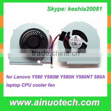 origina new laptop cooling fan cpu cooler for Lenovo Y580 Y580M Y580N Y580NT 580A laptop mainboard cooler