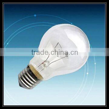 A19 screw type 75w 100w incandescent clear lamp