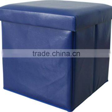 15"X15"X15" OTTOMAN IN PU-ROYAL