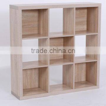 Hot-selling Honey Comb 9 Cubes Divider Storage With MDF Backboard