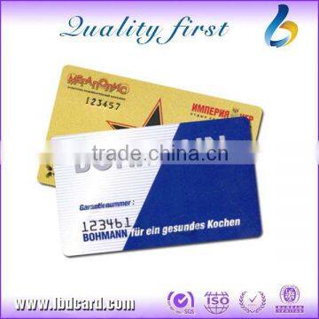 Ultrathin Membership Loyalty Cards/0.5mm Plastic Card photo-2