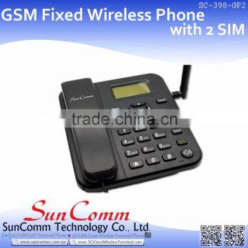 SC-398-GP2 GSM Phone corded phone with dual sim card slots