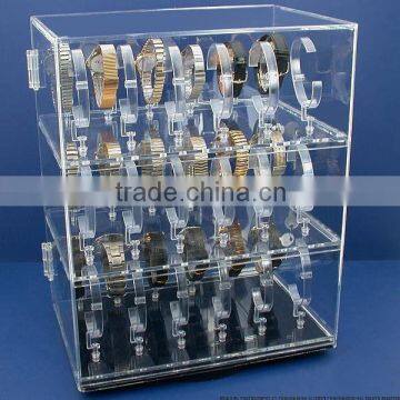 Clear Acrylic Watch Display Stand Holds 36 Watches VJC0110034